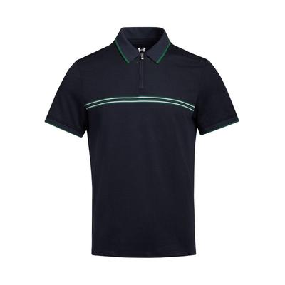 Премьер-серия для улицы Гольф Спорт Простая удобная футболка-поло с коротким рукавом Мужские топы Космический синий 6000395-469