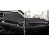 Для Mazda CX-5 2017-2018 1 шт. настоящее углеродное волокно второй пилот полосатая отделка приборной панели аксессуары для салона автомобиля салон автомобиля