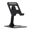 Desk Phone Stand Aluminum Alloy Adjustable Angle Antislip Silicone Phone Holder Stand for Tablet Phone Below 12.9in