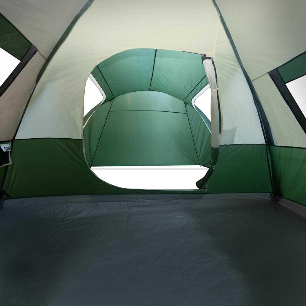 Dome Family Tent for 6 Persons Green Waterproof