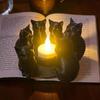 Подсвечник Черный Кот 3D Печать Настольное Украшение Животное Подсвечник Орнамент для Дома Офиса Квартиры Гостиной