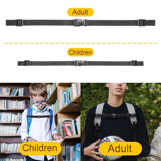 Рюкзак Регулируемый нагрудный ремень Износостойкий быстроразъемный ремень Простая установка Прочный плечевой ремень Нейлоновый нагрудный ремень