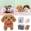 Walking My Realistic Robot Puppy Plush Walking Dog Toy Fashion Simulated Puppy  for Chilren