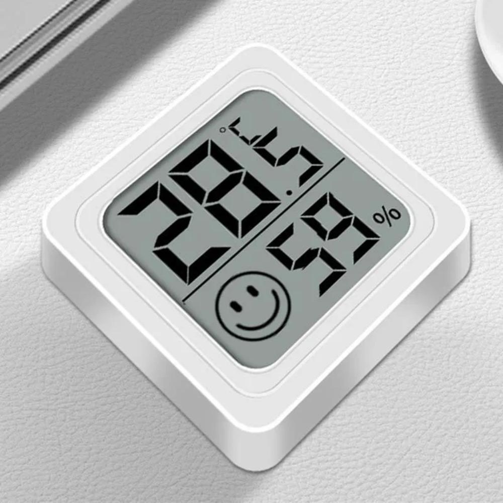 1 Pack Digital Thermometer Mini LCD Screen Hygrometer Indoor Sensor Meter Weather Station, -50°C to 70°C Range, 10-99% RH
