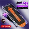 Для Infinix Smart 20 10 Plus 9 8 7 Note 50 40 30 Pro 12 G96 Hot 60i 50i 40i 30i 11s 10s 5G Защитное стекло с полной защитой и функцией конфиденциальности
