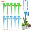 10Pcsself-Watering Kits Automatic Waterers Drip Irrigation Indoor Plant Watering Device Plant Garden Gadgets Creative
