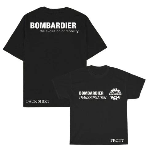 New Bombardier Aerospace Logo Unisex T-Shirt Funny Size S to 5XL