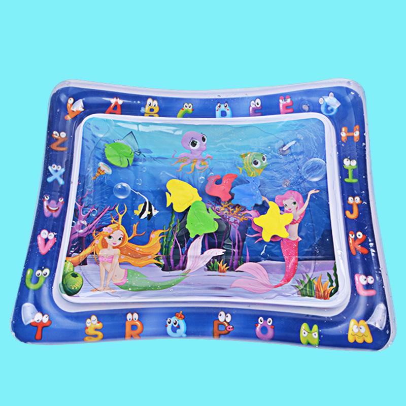 Inflatable Baby Water Play Mat - Summer PVC Pad for Infants