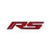 3D Metal Red Black Logo RS Emblem Letters Car Badge Trunk Decal For Chevrolet Chevy Blazer Onix Sonic RS Stikcer Accessories  CI5