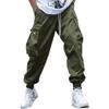 Men's Casual Fashion Overalls Men's Loose Solid Color Straight Leg Beamed Overalls