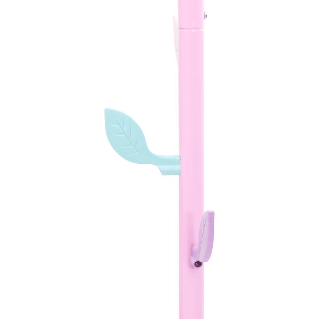 Coat Rack Pink 172 cm Powder Coated Iron