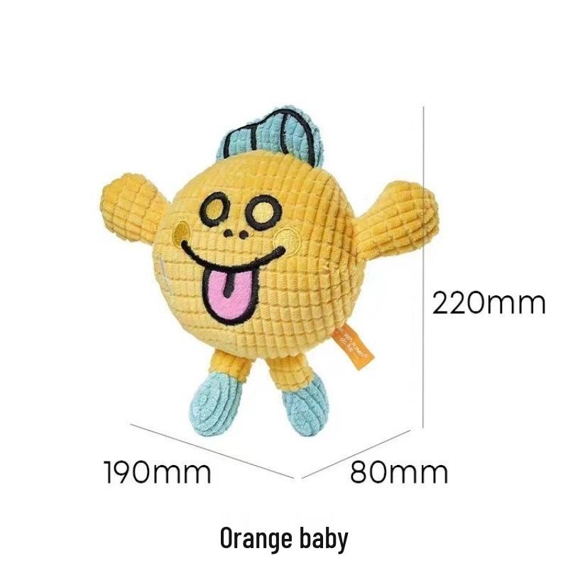 Squeaky Bite-Resistant Plush Toy for Dogs - Animal Styles, Teething & Interactive Play