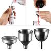 New Kitchen Tool Liquid Bar Mini Funnel Small Mouth Stainless Steel Filling Wine