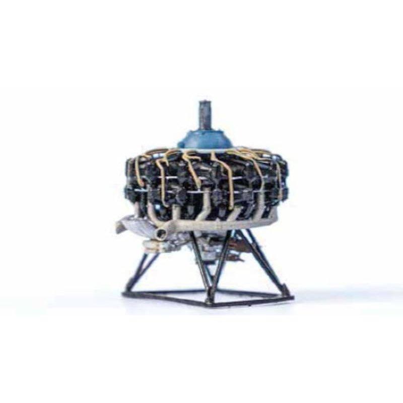 Studio Mid 1/48 Nakajima Sakae 12-Type Engine Resin Kit, Precision Model
