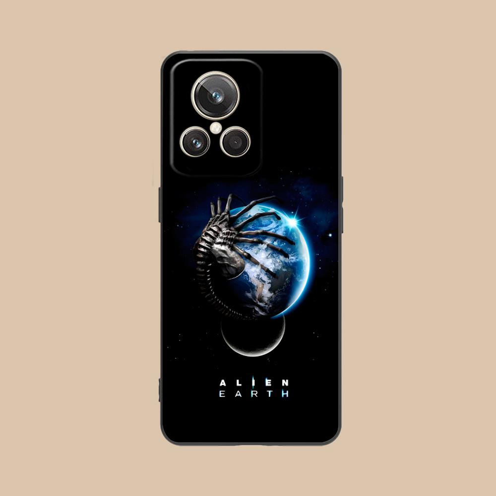 Чехол для мобильного телефона Alien Earth для Realme 15 14 13 12 11 10 9 Pro Plus T i Lite 5G Цветной печатный чехол Красивые мобильные телефоны