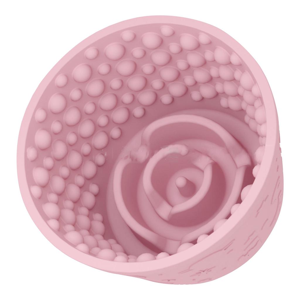 Dog Lick Bowl. Anxiety Relief Dog Licking Mat Freezer Dispenser. Non-Slip Anti-Choking Silicone Slow Feeder Lick Bowl For Small Dogs