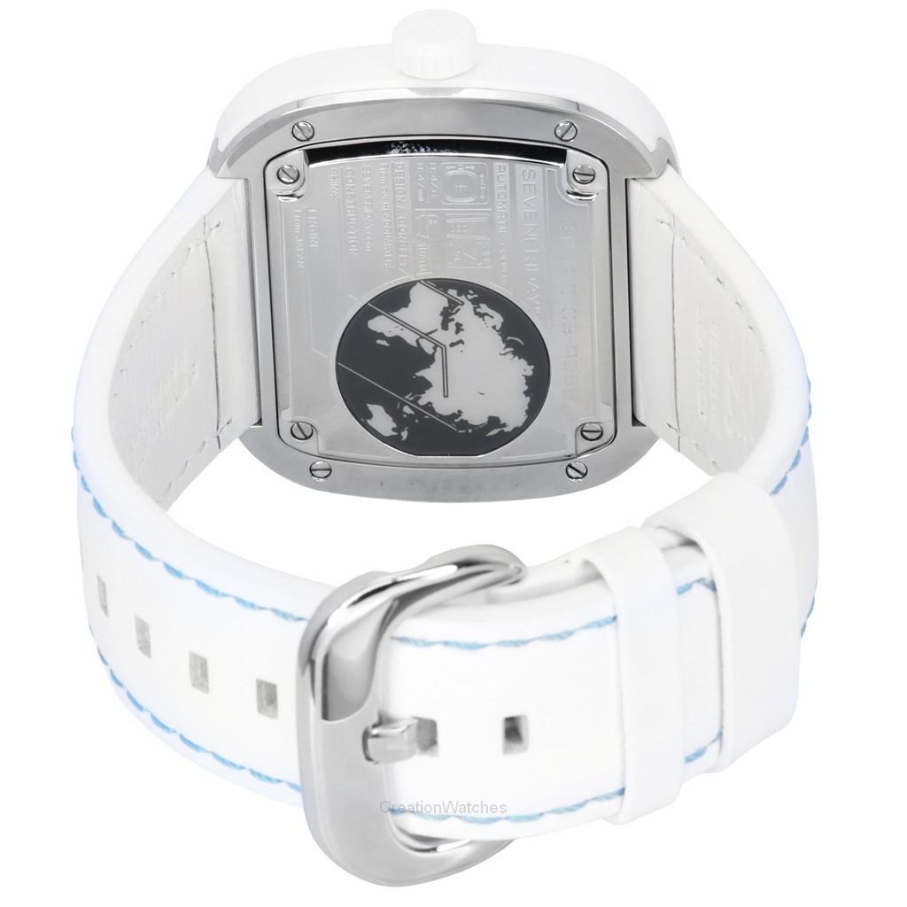 Sevenfriday Мужские часы P-Series Curacao Day-Night с белым циферблатом P1C05 SF-P1C-05 100M