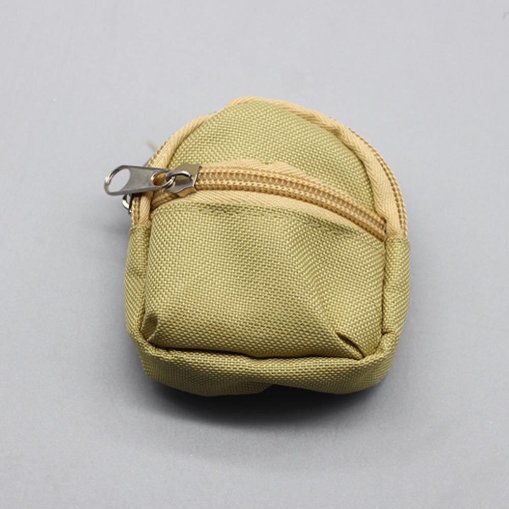 Zipper Mini Backpack 1/6 BJD Rucksack Doll Backpack Miniature Doll Bag BJD Doll Schoolbag Doll Bag