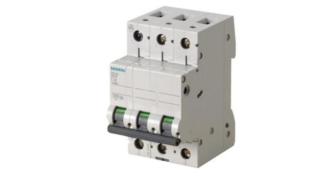 Circuit breaker 3P C 16A 10kA AC 5SL4316-7