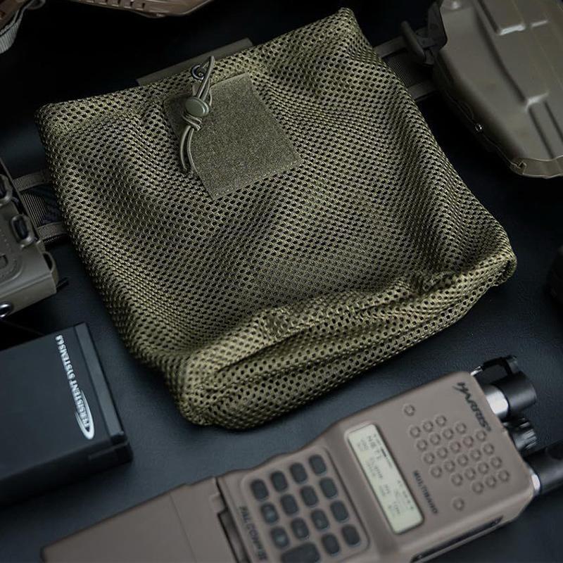 Сумка для охоты Микро Складная Компактная Сумка-сброс Мини Складная Сетчатая Сумка Утилитарное Хранение Спорт на открытом воздухе Кемпинг Пеший туризм