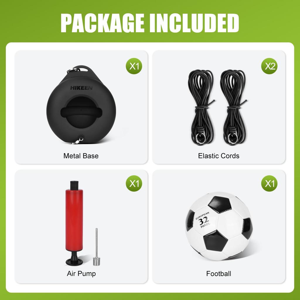 Hikeen Soccer Training Equipment, Indoor Lifting Equipment, Soccer Training Equipment, Can be Used Anywhere, Practice Equipment, Lifting, Suitable