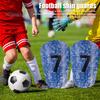 Миниатюрные футбольные щитки для голени Маленькие футбольные щитки для подростков и взрослых Жесткая защита ног для тренировочных матчей по футболу