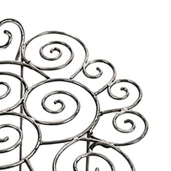 Metal Plant Support Ring Garden Peony Cage Stand Decorative Grow Through Plant Ring
