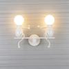 Thrisdar Creative Cartoon Robot LED Wall Lamp Seesaw Iron Sconce Wall Light for Kids Baby Bedroom Beside Corridor Wall Light