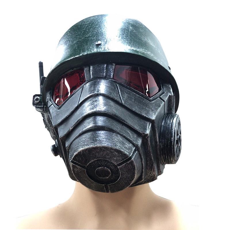 Хэллоуин Звездные Войны Radiation4New Vegas игра шлем кос Вечеринка костюм маска Латексный капюшон