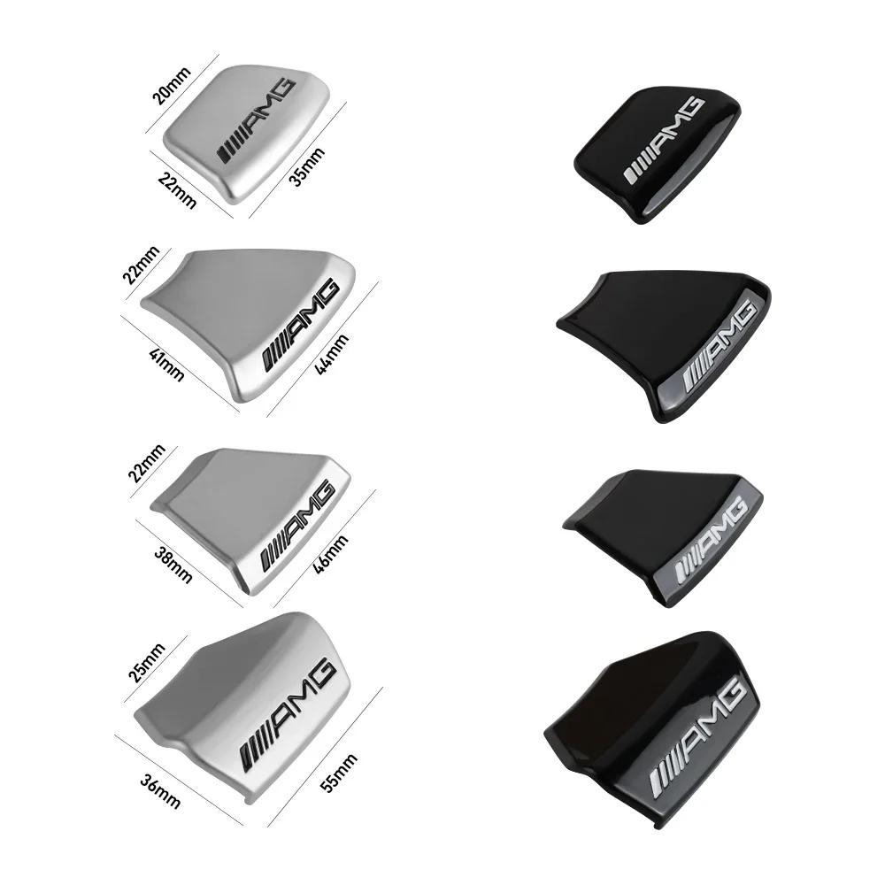 Наклейка на руль с логотипом ABS AMG для автомобилей Mercedes Benz AMG W203 W204 W205 W176 W211 W212 W213 GLA GLC. Автомобильные аксессуары.