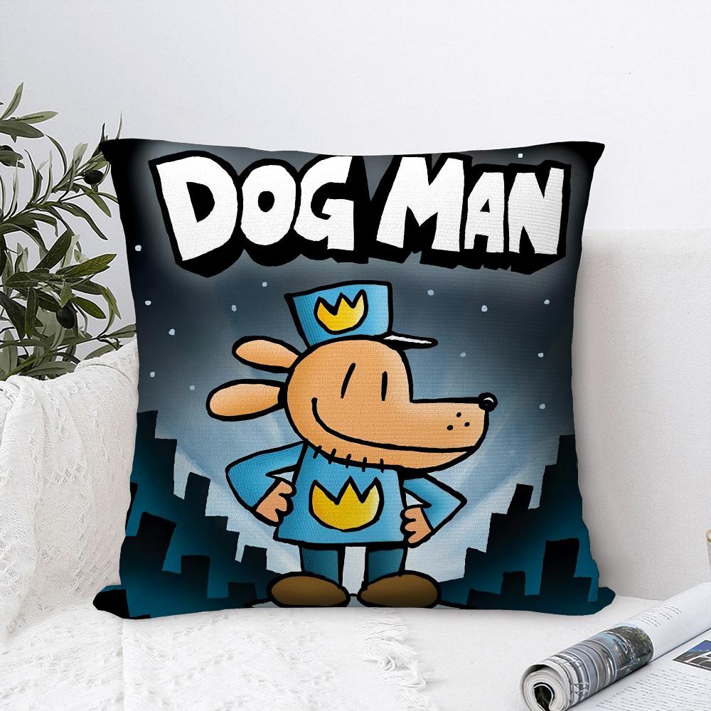 Комический Мультяшный D-Dogmans Наволочка Декоративная Наволочка для Дивана Домашняя Двусторонняя Печать Плюшевая Квадратная Наволочка для Подушки Декор Подушки Чехол