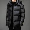 2023 Men's Extreme Cold Winter Hooded Down Jacket - Black Gold, Thick & Warm, Short, Couple Style