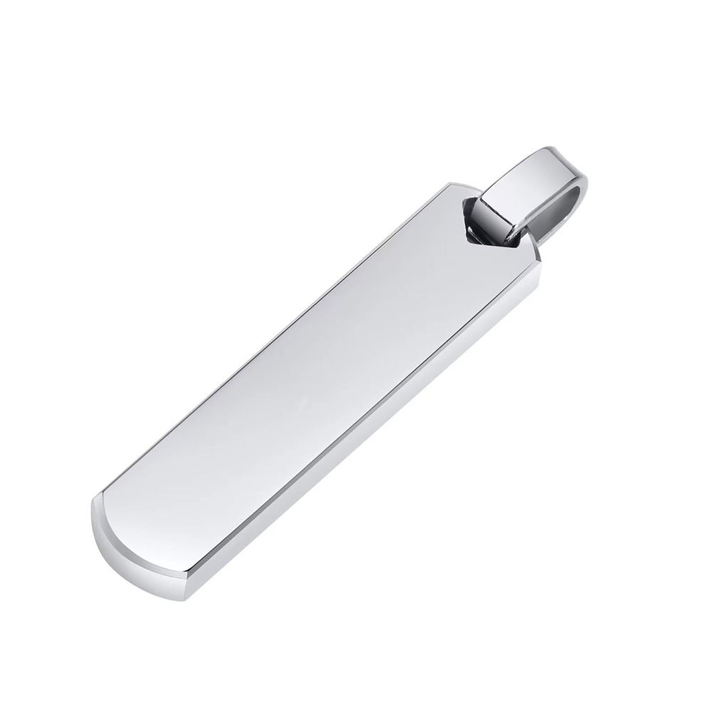 Customized Pendant Necklace Stainless Steel Hip Hop Necklace Vintage Punk Choker Gift