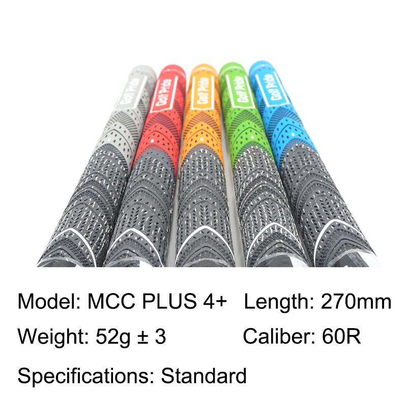 Рукоятки для гольф-клюшек Mcc Plus 4+ Хлопковая пряжа Экологичные резиновые айроны Универсальные рукоятки для клюшек