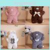 Rabbit Elephant Pig Bear Plush Toy Stuffed Animals Doll Bedroom Decorations 50cm