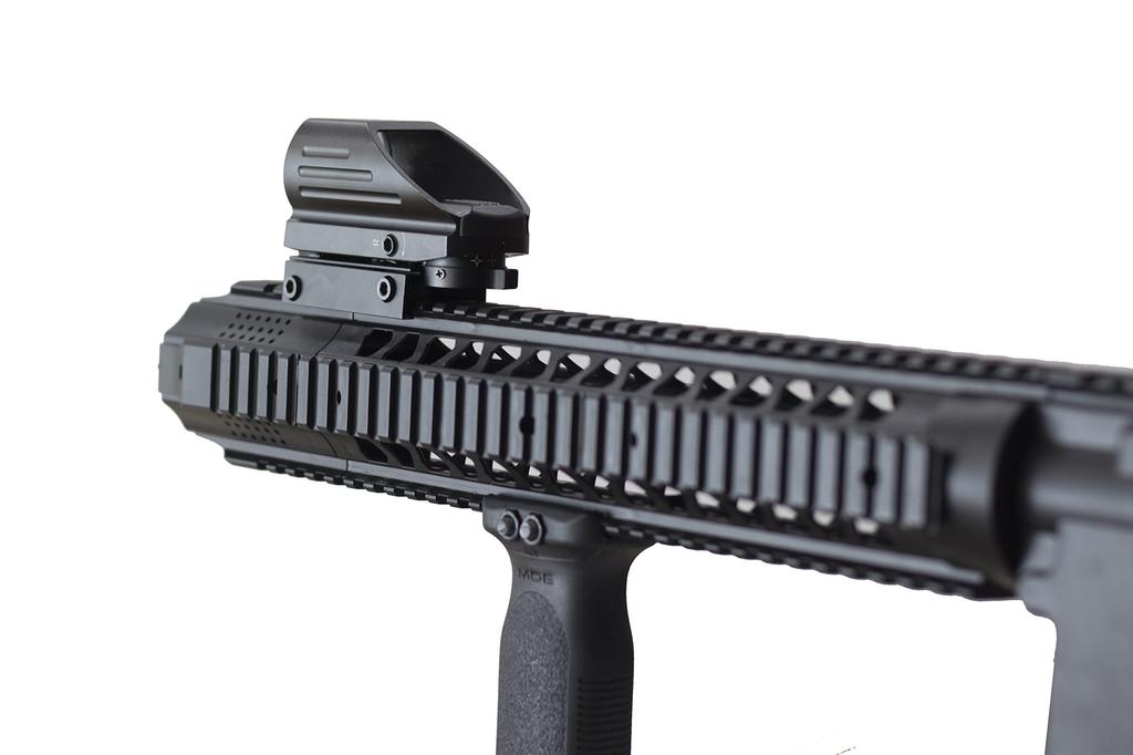 Genuine Sutekus Dot Sight, Multi-Dot, Compatible with 20mm Rails, 4 Types of Multi-Reticle, 2 Colors, Red/Green