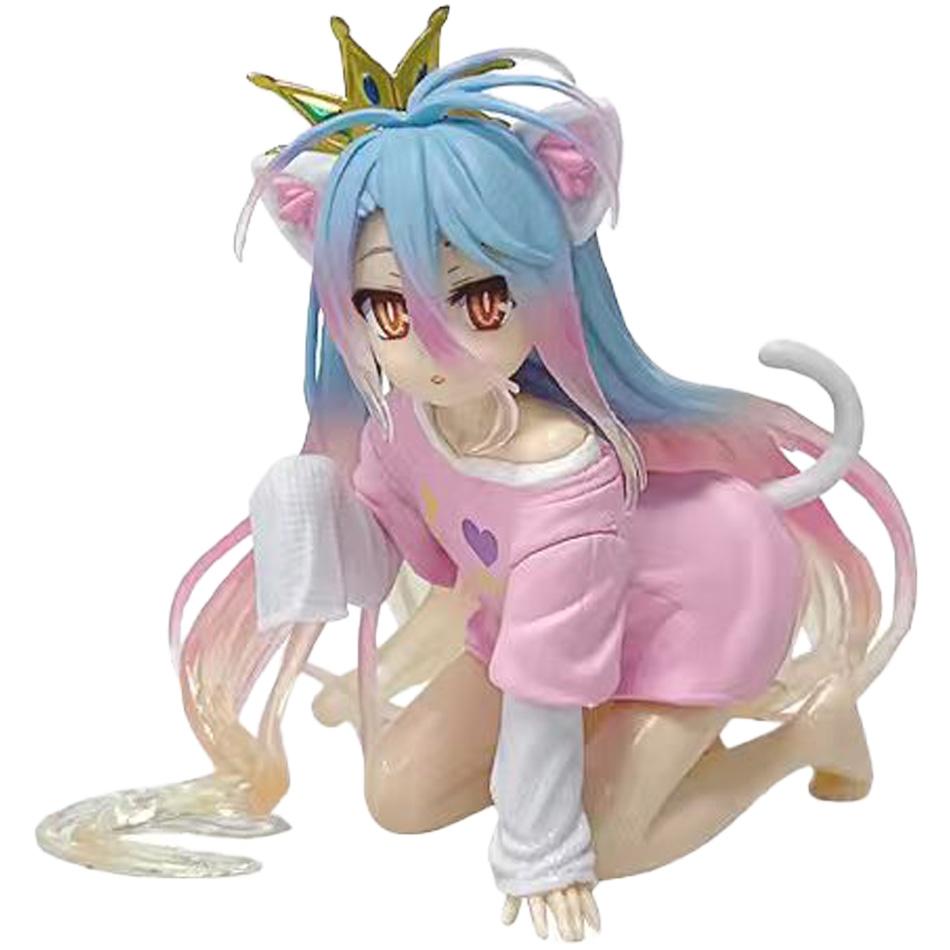 10-19 см Аниме Ngnl No Game No Life Белая "Фигурка Аниме ПВХ Фигурки Действия Аниме Коллекция Модель Украшение Модель Аниме Игрушка Подарки