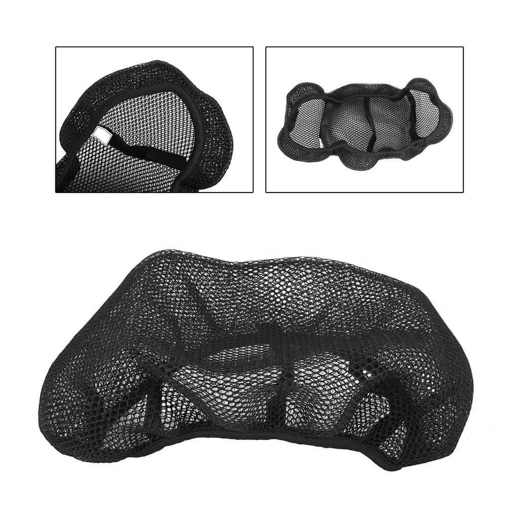 Heat-Resistant Net Seat Mesh Cover Universal L For Motorcycle Scooter Motorbike