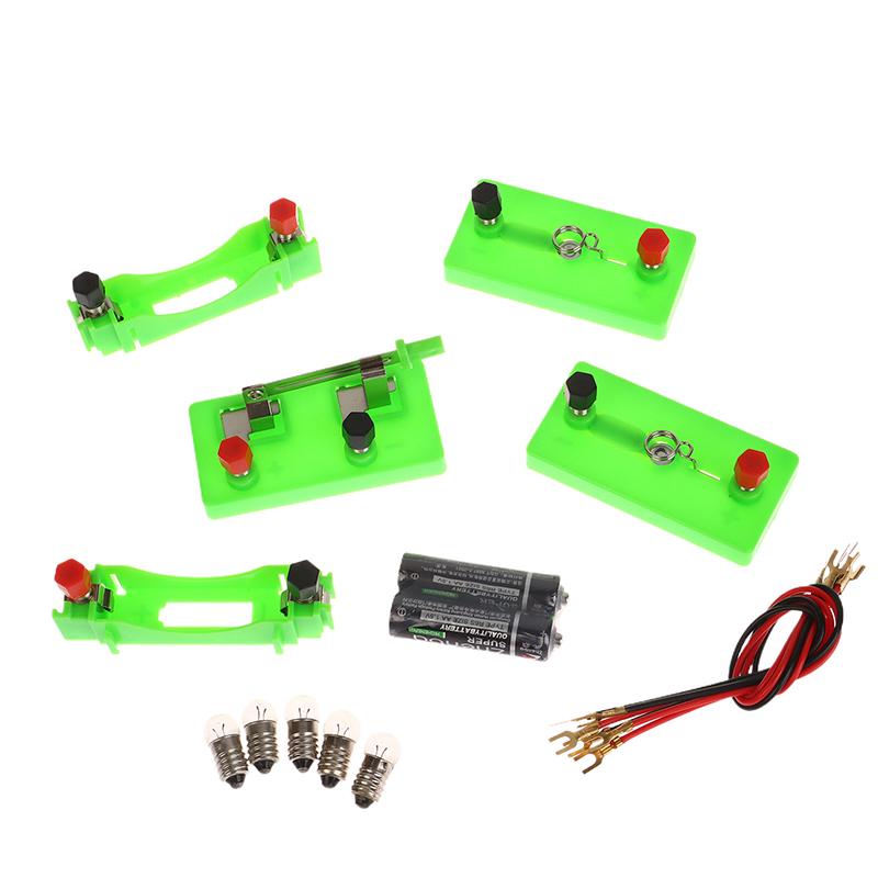 Базовая схема обучения электричеству Учебный комплект для самостоятельного изучения физики Детское образовательное руководство Научные игрушки Эксперименты Практические инструменты