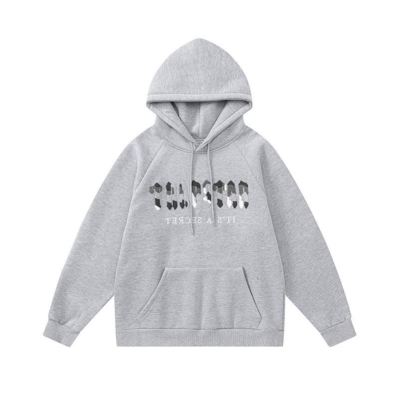 Unisex Streetwear Hooded Sweatshirt Jogger Set Cotton Fleece Lined Winter Outfit Teens