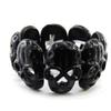 [J1701] - Black 'Skull' Ring