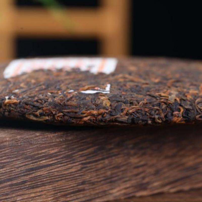 357g Yunnan Ripe Pu-erh Tea Cake Bada Mountain Puerh Cooked Tea Pu'er Black Tea