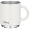 Thermos Vacuum Insulated Mug, 350ml, White, JDS-350 WH (Dishwasher Safe Model)