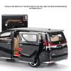 pzdf1 1:24  Lexus LM300H Diecast High SimulationAlloy Car Model Sound Light Boy Toys 6 Doors Can Open Children Gift Collection