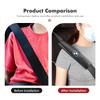 Car Seat Belt Carbon Safety Shoulder Cover Protection Padding For BMW 1 3 5 7 Series M F01 F20 F10 F13 E52 E53 E60 E93 blcp03