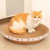 Oval/Round Round Cat Scratcher Pad Wear-Resistant Scratch Resistant Cat Corrugated Scratcher Board Pattern Random