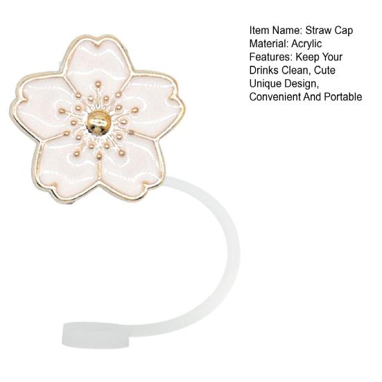 1/11 шт. Колпачок для соломинки для чашки, искусственный жемчуг, соломинка-топпер для стакана 30 и 40 унций, многоразовые пылезащитные наконечники для соломинок, защитные крышки, надежная крышка для напитков