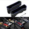EXCEREY Car Gap USB Car Storage Car Console Storage Side Storage Car Seat Side for Driver and Passenger Sides Pocket, Charging, Pocket, Holder, Box,