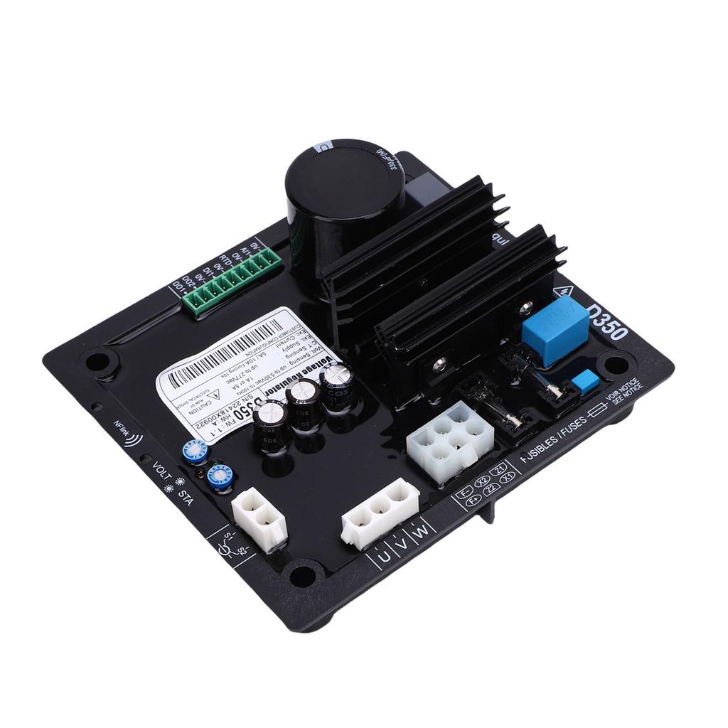 Регулятор напряжения AVR D350 Железный Алюминиевый Цифровой Автоматический Стабилизатор Напряжения для Бесколлекторного Дизельного Генератора