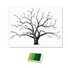 Wedding Thumbprint Tree Finger Painting Wedding Guest Book Green